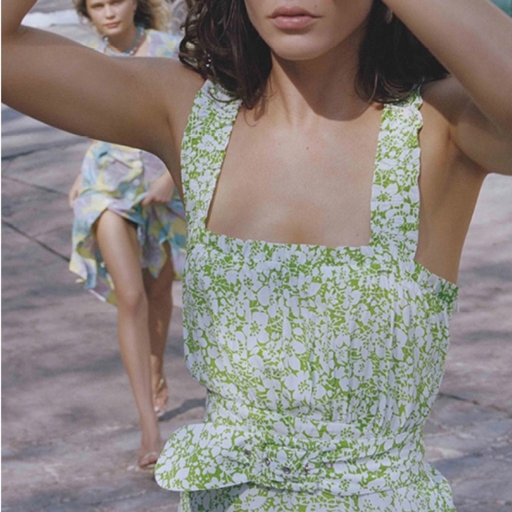Faithfull the Brand Mae Midi Dress Freja Floral